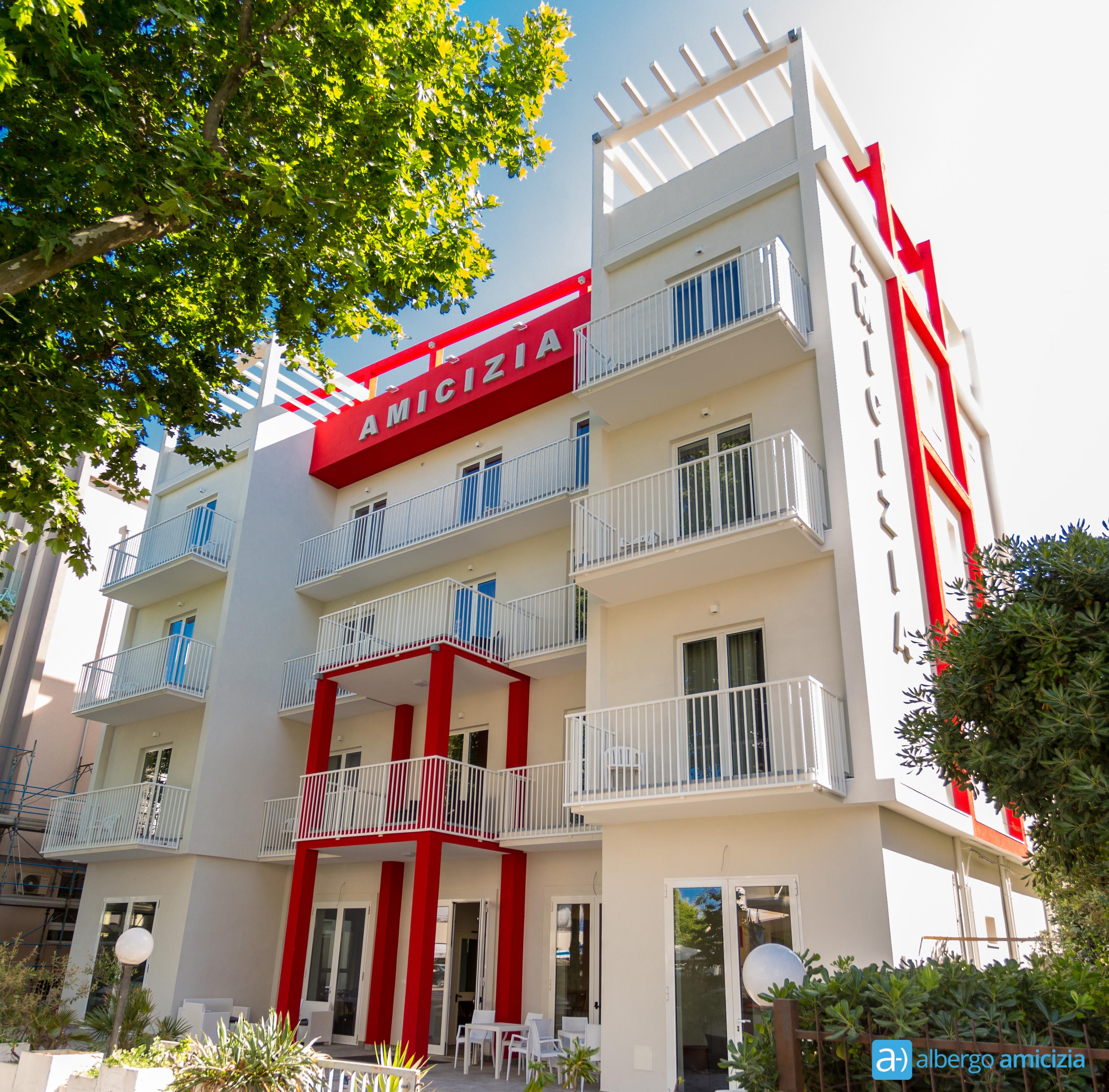 Hotel Amicizia Ріміні Екстер'єр фото