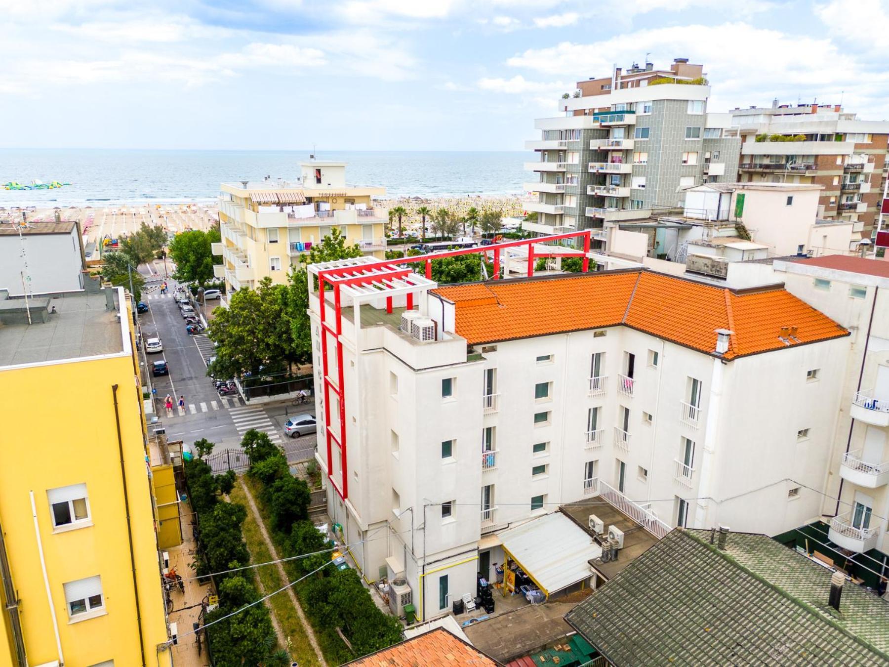 Hotel Amicizia Ріміні Екстер'єр фото
